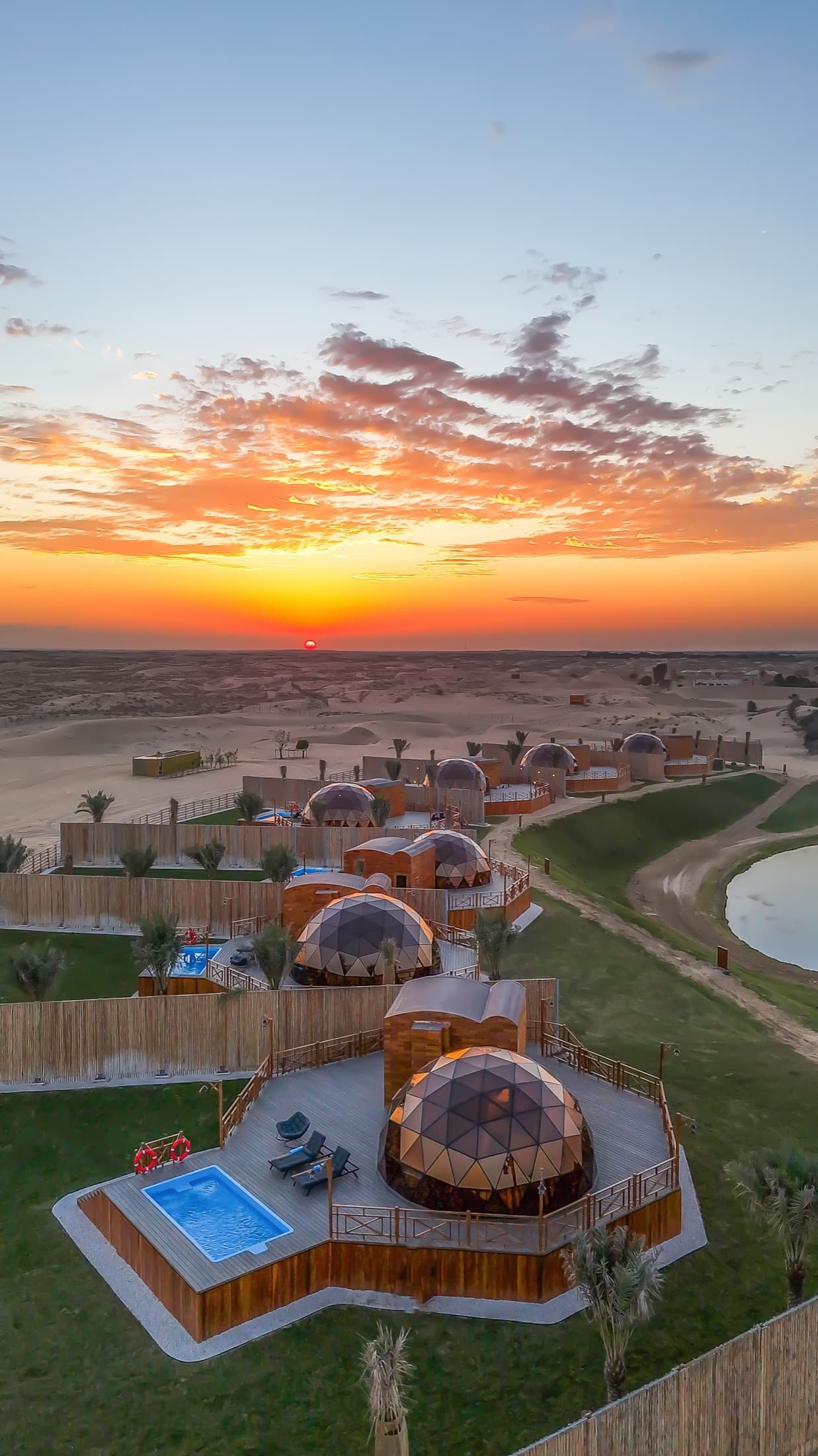 A night in a glass dome on the reserve